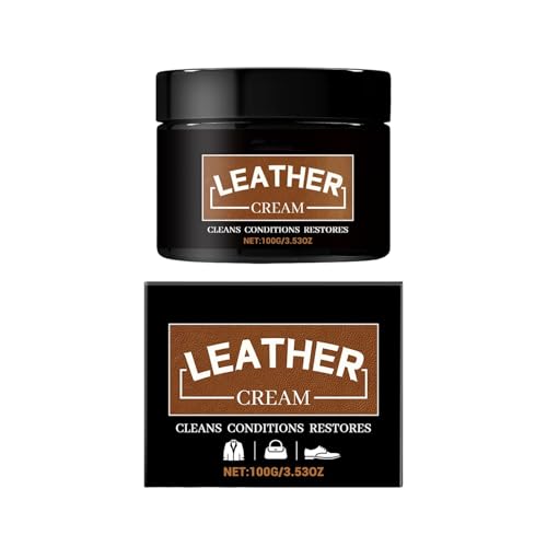 reparador de cuero - 2.8x1.73 pulgadas 100 g | 2 en 1 limpieza natural, suavizante para zapatos de cuero | Bolsas para sofás Muebles Asientos de coche Chalecos Interiores para coche Sillines de coche