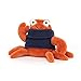 Jellycat Cozy Crew Crab Stuffed Animal