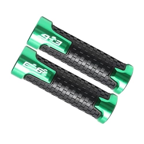 Poignées de guidon de moto antidérapantes en aluminium 22mm ER6N