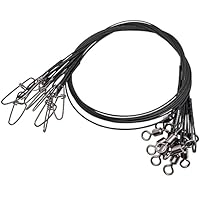 9Tong Hohe Festigkeit Anti Biss Linie Angelleine Schwere Rig Anti Biss Linie Angelleine Angelvorfächer Salzwasser 20Stück 51cm 54kg