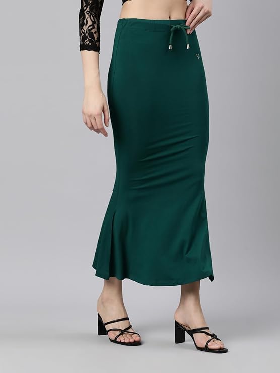 Image of TWIN BIRDS Saree Shapewear for Women | Super Soft Viscose Elastane Saree Petticoat Skirt | Stretchable & Comfortable SareeShaper