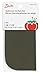Dritz 55240-19T Twill Iron-On Patches, Olive, 5 by 5-Inch, 2-Pack