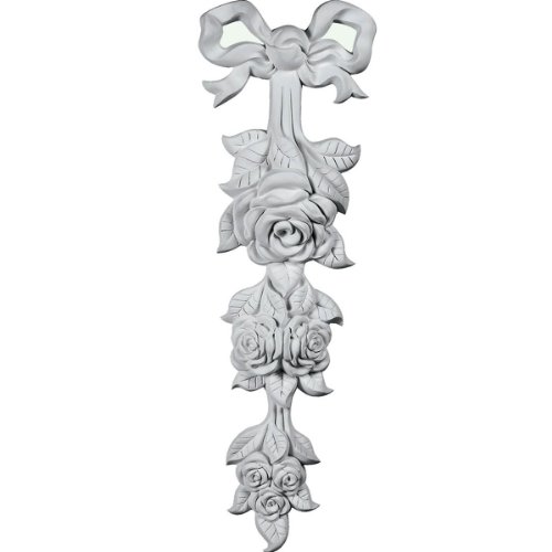 Ekena Millwork Onl03X08X01Ro Onlay, White #TOP7