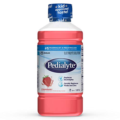 Pedialyte Oral Electrolyte Solution - Strawberry - 1 lt (Strawberry, 1 pack)