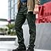 Men's Pants Casual with Pockets Summer Comfort Breathable Loose Classic Fashion Outdoor Rousers Green