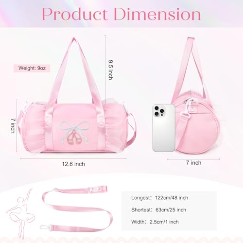 KUIRAN 8L Dance Duffel Bag