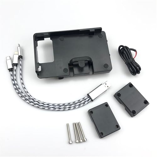 Support GPS pour moto Tiger 1200 résolvant les problèmes de vibrations d'écran