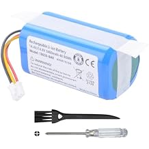 3400mAh 14.4V Vacuum Cleaner Battery Replacement for CECOTEC ICR18650-14, for Conga 2299, for Conga 2299 Ultra Home Vital Robot Vacuum Cleaner