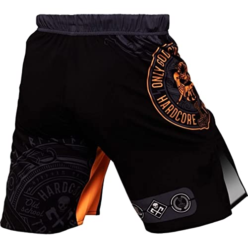 Hardcore Training Glima Fight Shorts Men's Boxing MMA Combat BJJ Grappling Fitness Muay Thai Kickboxing No Gi (M) - Image 2