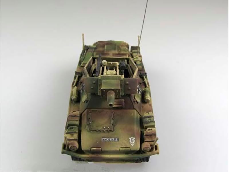 Sd.Kfz. 234/3 Armored Vehicle 1st Panzer Division, Hungary (1945) German Army 1/72 Diecast Model by Panzerstahl PZS-88015