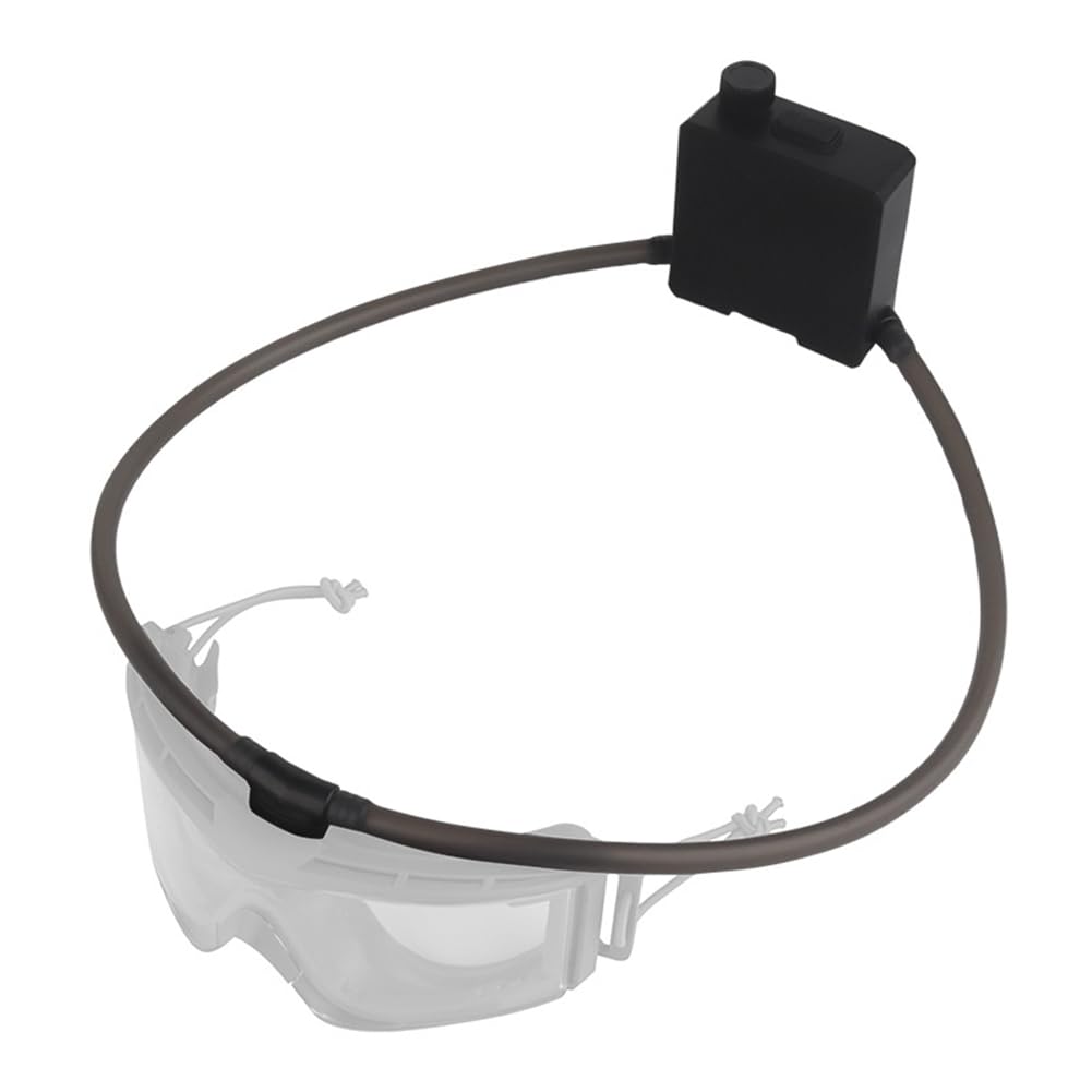 Comphic Goggles Defogger Glasses Defog Fan Kits with Rubber Seal for Outdoor Off-Road Motorcycle