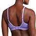 Hanes Women's Originals Contour Wireless, Seamless Rib Bralette, ComfortFlex Fit, Lively Lavender, Large