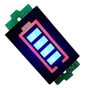 Gaoominy 1S Serie Lithium Batterij Capaciteit Indicator Module Blauw Display 4.2 V Batterij Power Tester Li-Po Li-Ion