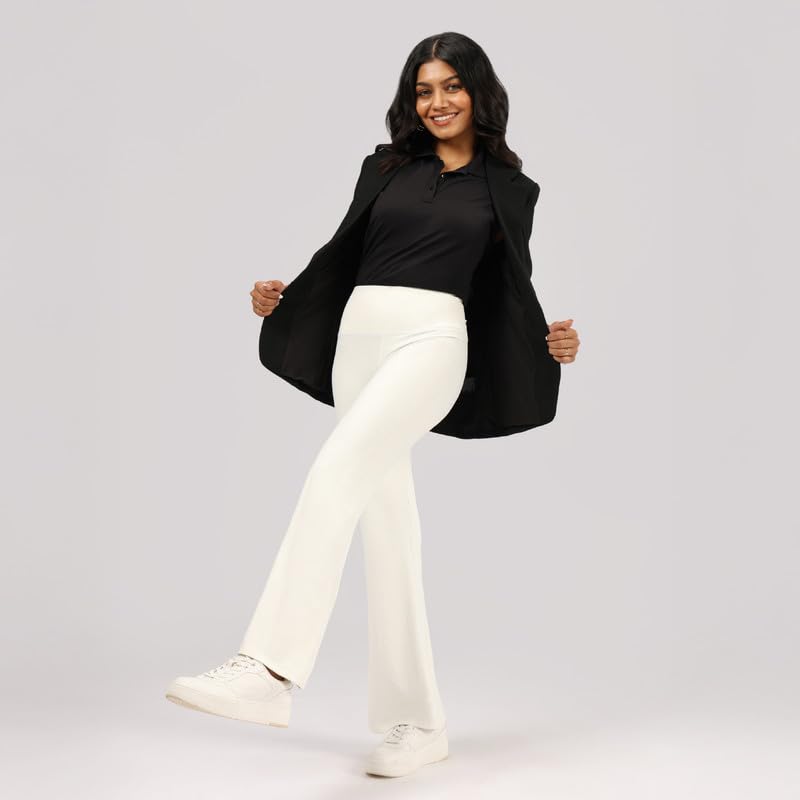 Image of BlissClub Ultimate Flare Pants Lite Tall for Women Above 5'5 ft