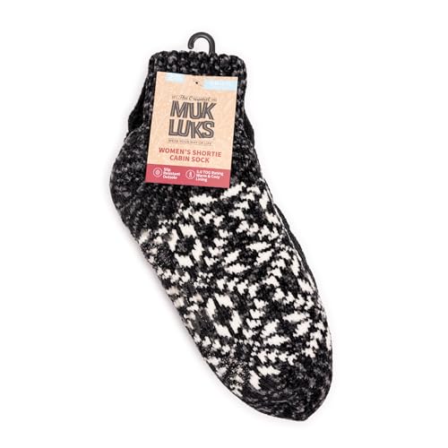 MUK LUKS Women's Chenille Cabin Socks (2 Pair Pack)3