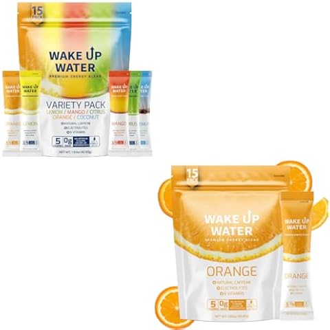 Variety + Orange (15+15 Pack) - Energy + Hydration Packets Cover