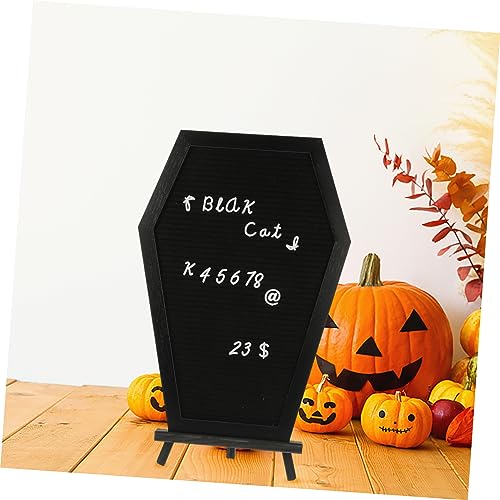 Tableau à Lettres Cercueil Fixe Écran Message Halloween Stable - 6