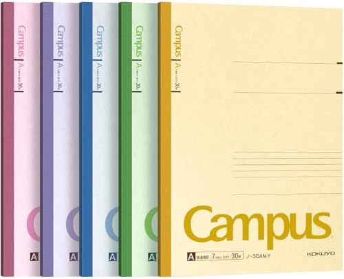 Kokuyo Campus Notebook - 30 Sheets, Pack of 5
