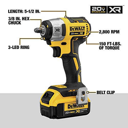 High-Torque Cordless Impact Wrench Kit