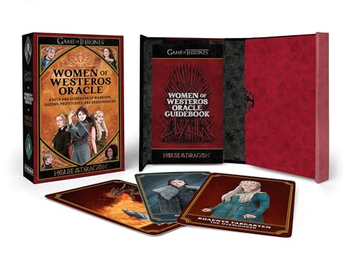 Game of Thrones & House of the Dragon: Women of Westeros Oracle: A Deck and Guidebook of Warriors, Queens, Priestesses, and Dragonriders (RP Studio)