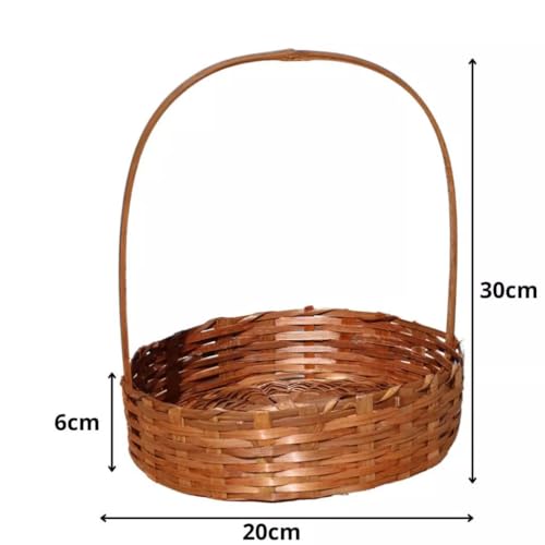Kit com 10 Cestas Fraldeiras de 20cm – Elegância e Praticidade para Presentes