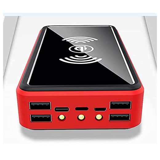 Chargeur Solaire 100000MAH, Chargeur De Panneau De Banque Solaire Portable sans Fil avec LED Et 4 Ports De Sortie USB Batterie De Sauvegarde Externe Batterie D'énorme Capacité De Téléphone
