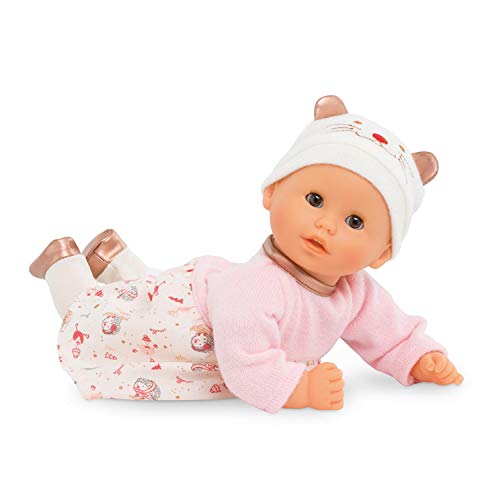 Corolle - Margot Enchanted Winter - Mon Premier Poupon Bebe Calin 12' Baby Doll, Pink/White, 12 inches