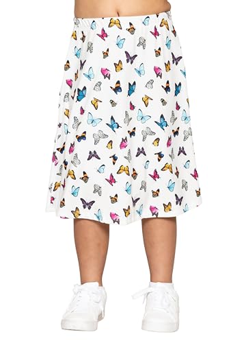 Image of STRETCH IS COMFORT Girls Skirts Flowy A Line Knee Length and Ankle Length | Elastic Waist, Kids School Skirt, Girls Maxi Skirt, Black Skirt For Girls, Faldas Para Ninas, Girls Long Skirt, Long skirts