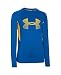 Under Armour Boys' HeatGear Armour Up Fadeaway Fitted Long Sleeve Shirt, Ultra Blue (907), Youth Large