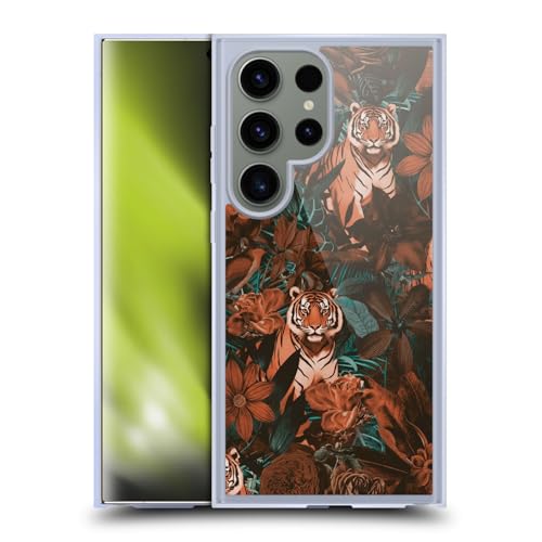 Coque Gel Samsung Galaxy S24 Ultra MagSafe LebensArt Tiger Head Case Designs