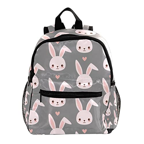 Sac à dos lapin jaune de 30,5 cm pour les sorties scolaires et la crèche