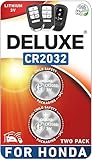 Key Fob Replacement Batteries for Honda (CRV Civic Accord Pilot Odyssey HRV Fit Passport Ridgeline Crosstour Insight Clarity CRZ) Smart Remote (Pack of 2) (Check Fitment Guide)