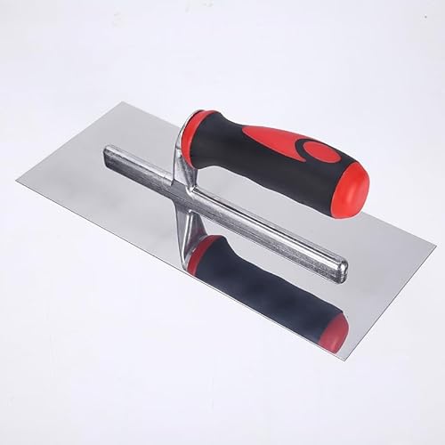 DosunPro Tools 4.7"x11" Stainless Steel Finishing Trowel - Rivet-Free Concrete Plastering Tool for Tile, Masonry & Construction - Image 5