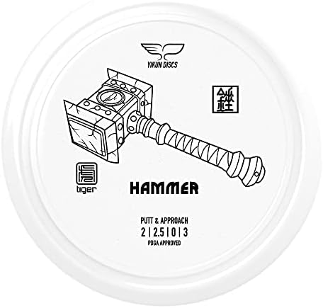 Yikun Disc Golf Putter Approach| Professional PDGA Approved Golf | Throwing Disk Golf Putter | 165-170g | Stable Golf Discs Perfect for Outdoor Games and Competition[Dics Shade May Vary]