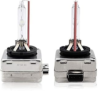 BeiLan 2-Pack D1S Car Headlights HID Xenon Light Bulbs 10000K Super Bright Blue Light 35W 12V High Intensity Discharge Lamp Replace for Halogen or LED Exterior Headlamp Bulbs