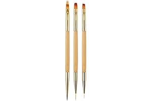 3 Pcs Nail Drawing Brushes: Affordable Precision for Nail Art