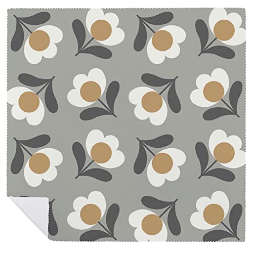 Floral Design Scandinavian Style Table Cloth Napkins Polyester Washable And Reusable Dinner Napkins Soft Comfortable Clothnapkin For Kitchen Lunch Hotel Wedding Parties Event Set Of 2 #TOP5