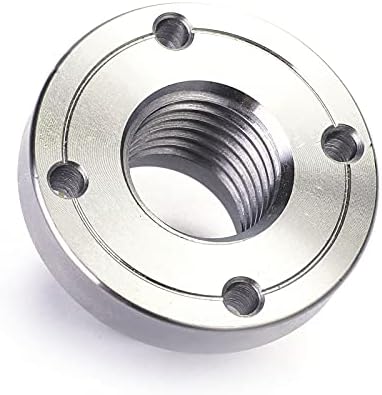 2" Wood Lathe Steel Faceplate Chucks, 1”-8TPI Thread Woodworking Accessories Tools