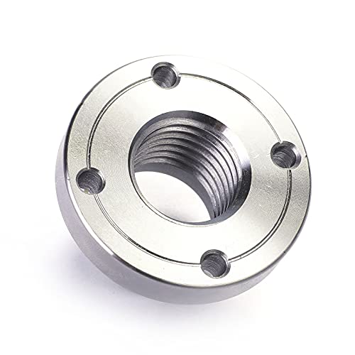 2" Wood Lathe Steel Faceplate Chucks, 1”-8TPI Thread Woodworking Accessories Tools