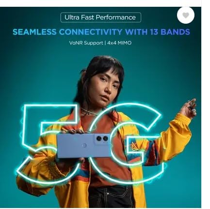 Motorola G96 5G 5G connectivity
