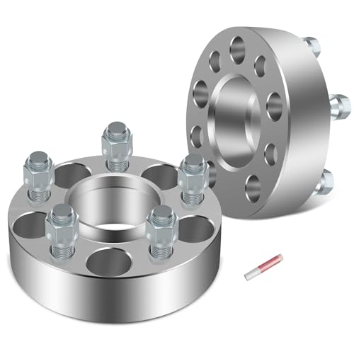 ECCPP 2PCS 1.5 inch 5 Lug 5x114.3 hubcentric Wheel Spacer 5x4.5 to 5x4.5 fits for 1992-2011 for Ford Crown Victoria 2007-2013 for Ford Edge 1991-2010 for Ford Explorer with 1/2