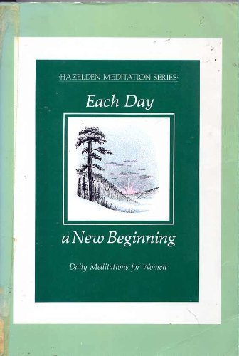 Each Day a New Beginning (Hazelden Meditation S... [Large Print] 0802726321 Book Cover