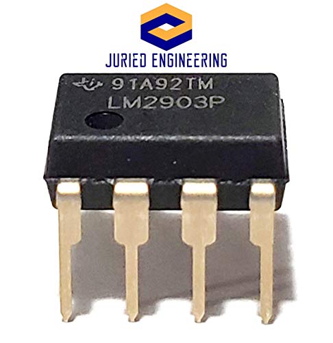 Juried Engineering Lm2903P Lm2903 Dual Differential Comparator Automotive Grade Breadboard-Friendly Ic Dip-8 (Pack Of 20) #TOP1