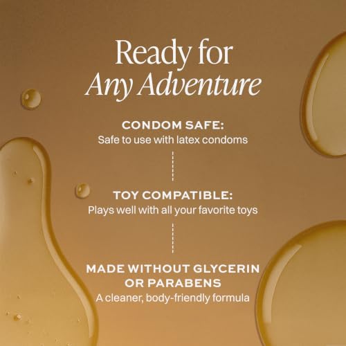 Image of Wet Gold Hybrid Silicone and Water-Based Lubricant | Long-Lasting Performance, Premium Formula | Made Without Glycerin and Parabens | Lube for Men, Women & Couples, 1 Fl Oz (Pack of 3)