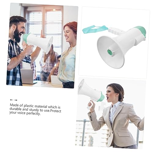 Happyyami gravador amplificador de voz Bateria de lítio megafone trompete microfone de gravação micr