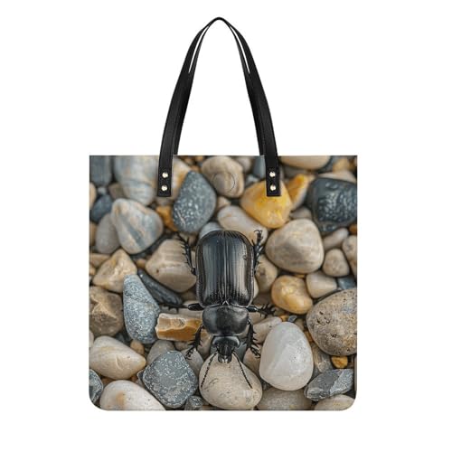 Sac en cuir imperméable grand format blanc contre la pluie pour femme active