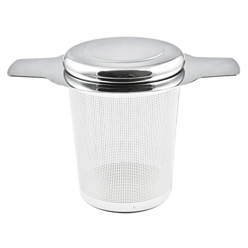 Zoie + Chloe Extra Fine Stainless Steel Tea Infuser - Brew-in-Mug Loose Leaf Mesh Strainer Filter by Zoie + Chloe