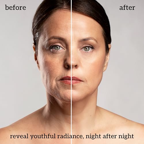 inatur Collagen Night Cream for Anti-Aging, Hydration & Firmness with Saffron, Shea Butter & Almond Oil | Natural Skincare for Fine Lines & Wrinkles | Night Moisturizer for Glowing Skin | 50g