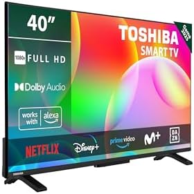 Toshiba 40LV2563DG 40" Full HD (1920 x 1080) HDR Smart TV Compati...