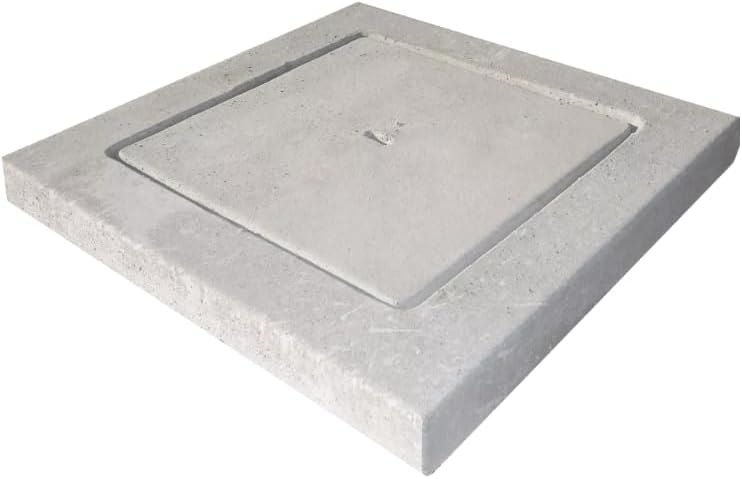 Coperchio Pozzetto Cemento 36x36 cm Rinforzato